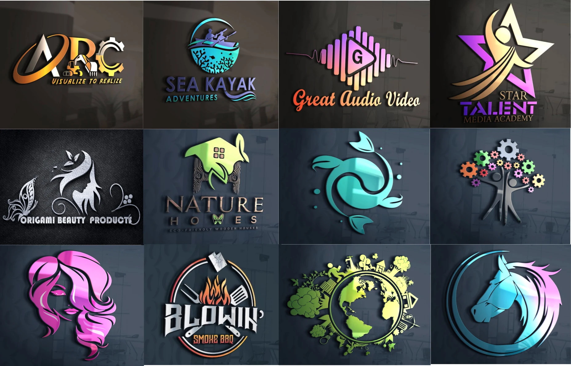 design-2-unique-attractive-logo-design